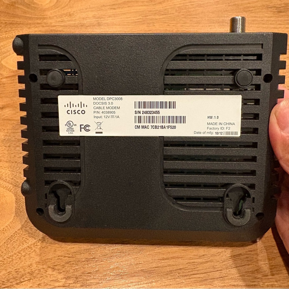 Cisco Cable Modem - Picture 3 of 9